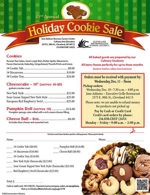 Cookie sale 